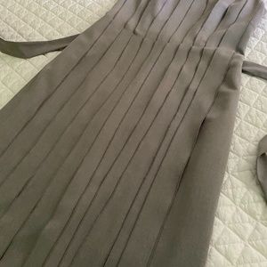 Calvin Klein Gray Car Wash Dress 2 NWOT